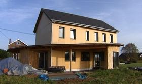 Week-end du bois : visite d'un chantier à Faimes