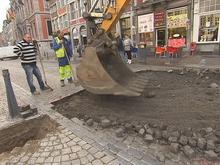 Liège : la Place du Marché interdite à la circulation