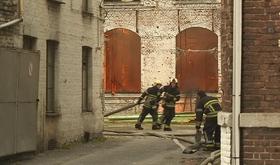 Gigantesque incendie dans un magasin de bricolage