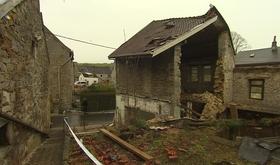 Une maison risque de s'effondrer à Sprimont