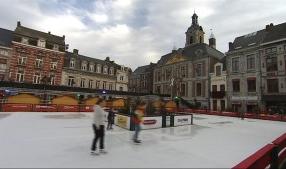 Huy : la patinoire en plein air, un classique hivernal