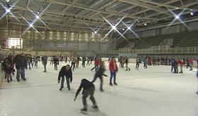 La patinoire de Liège attire la grande foule!