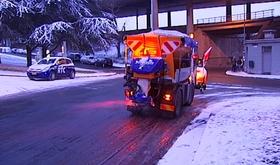 Hiver : avec la neige, début de matinée compliqué