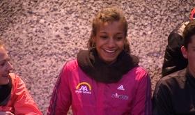 Nafissatou Thiam a battu dimanche le record du monde junior de pentathlon en salle