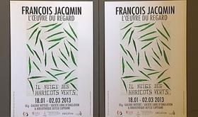 François Jacqmin :  L'oeuvre du regard 