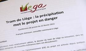 Véga : trop tôt pour ratifier le partenariat avec la SRWT sur le tram