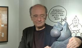 Le Chat de Philippe Geluck à la galerie Lierhmann