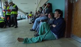 Hannut : exercice catastrophe au collège Sainte-Croix