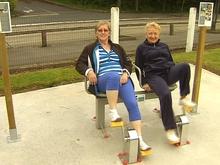 Plaine de jeux pour seniors