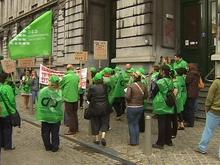Le personnel d'entretien de l'ULG en grève