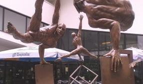 Exposition : les bronzes de Jorge Marin au cinéma Sauvenière