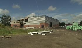 Verlaine : visite du chantier du hall omnisports