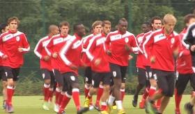Standard à l'entraînement : les espoirs de supporters