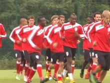 Standard à l'entraînement : les espoirs de supporters