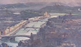 Visé: exposition  La Meuse dans l'Ecole Liégeoise du Paysage  