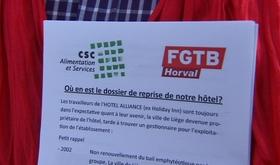 Le personnel de l'hôtel Alliance inquiet