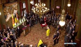 Joyeuse entrée : les discours au Palais provincial