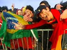Diables Rouges : la joie des supporters liégeois