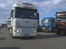 Grâce-Hollogne: meeting des chauffeurs-routiers