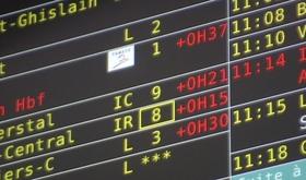 Grève des trains: perturbations à Liège