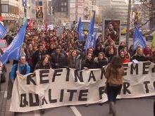 Liège : les étudiants réclament le refinancement de l'enseignement