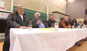 Galabru, Castaldi et Cauet en tournage chez nous