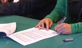 Convention signée entre ArcelorMittal, la Région et les syndicats