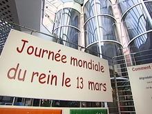 Seraing : journée mondiale du rein