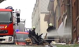 Explosion d'une habitation à Grivegnée