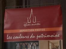 Exposition  les couleurs du patrimoine 