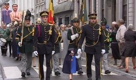 Le cortège des Fêtes de Wallonie