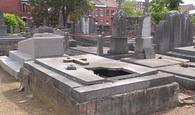 Le cimetière de la paix à Jemeppe vandalisé