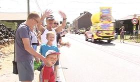 Tour de France : sur la N80 près de Hannut