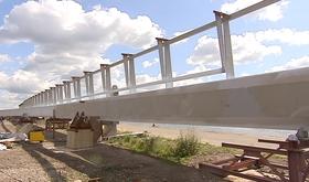 La nouvelle Passerelle va être installée ce week-end