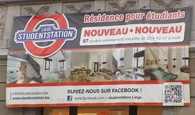  Studenstation  : 57 kots dans l'ancienne gare de Jonfosse