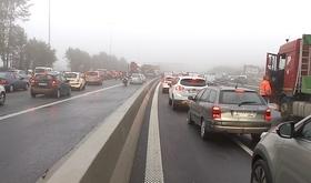 Blocages routiers importants occasionnés par la grève de ce lundi