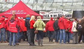 CGSP cheminots en grève