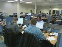 Action dans les call centers