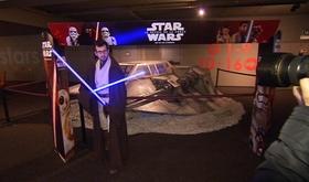 Les fans à la toute première projection de StarWars