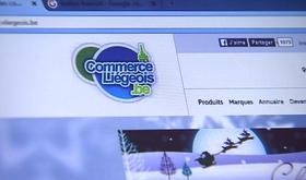 Commerce liégeois : sur internet