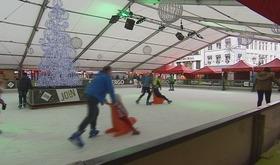 La patinoire de Liège résiste à la chaleur