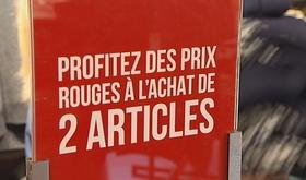 C'est l'époque des  pré-soldes 