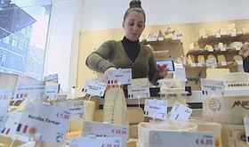 Affluence chez les fromagers