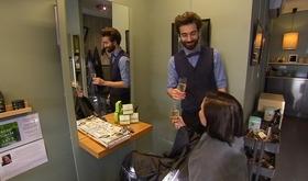 Pause détente chez les coiffeurs