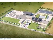 Jeneffe : chantier du Biocentre