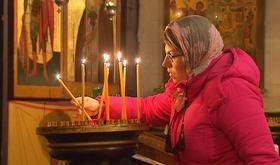 Bénédiction des eaux de la Meuse par les orthodoxes.