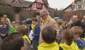 Hamoir : visite du Prince Laurent