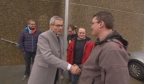 Nandrin : visite Ministre Lacroix
