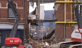 Explosion: la démolition de la maison a débuté