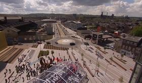 Seraing : inauguration de la nouvelle entrée de ville